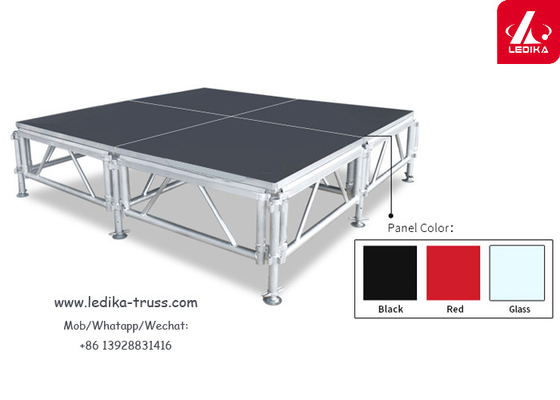 Outdoor Portable Hotel Aluminum Stage Platform Adjustable 0.2m