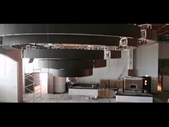 Professional hợp kim nhôm Circle Lighting Electric Lift Truss cho câu lạc bộ