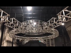 Tùy chỉnh nhôm hình vuông ánh sáng Truss xoay và nâng DJ Truss cho câu lạc bộ