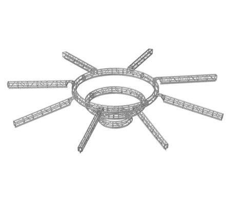 Aluminum Spigot Circle Truss Lighting Truss Club Truss Lift Machine