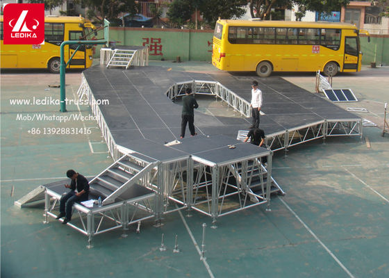 Adjustable Aluminum Stage Platform for Different Performance Needs
