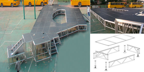 Adjustable Aluminum Stage Platform for Different Performance Needs
