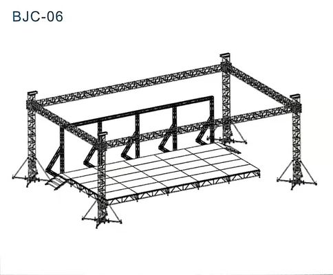 Aluminum Alloy Stage Roof Truss System Strong and Adaptable for Various Applications