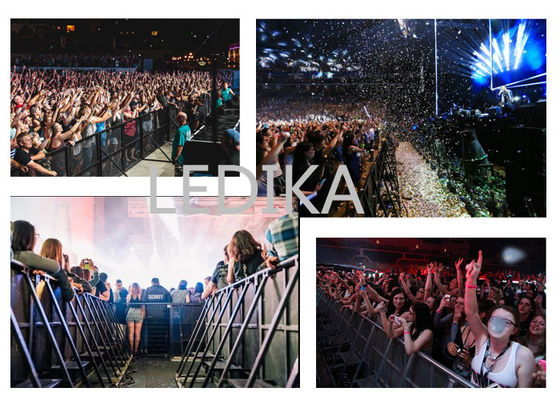 Aluminum Mojo Safety Barricade Concert Crowd Control Barrier For Live Events