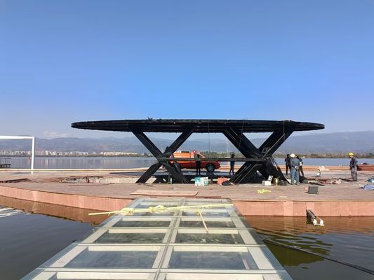 Customizable Hydraulic Rotary Lifting Stage Platform For Industrial Applications