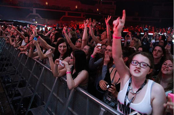 Professional Crowd Control Barrier For Concerts Safety And Comfort Mojo Barrier