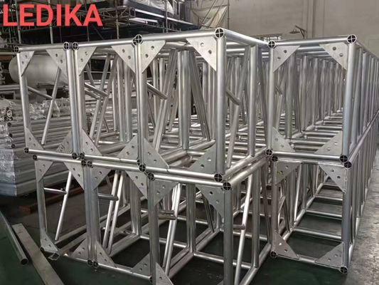 SQB5276 Lớn bền nhôm hình vuông ánh sáng hộp Truss Truss vít