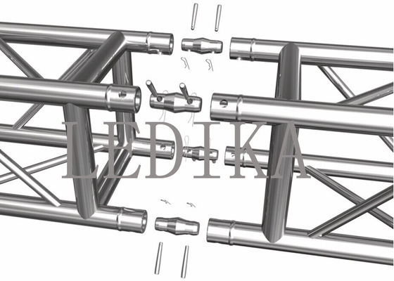 6061-T6 Hệ thống Truss nhôm cho ánh sáng Thiết bị âm thanh Đèn Truss Spigot Truss